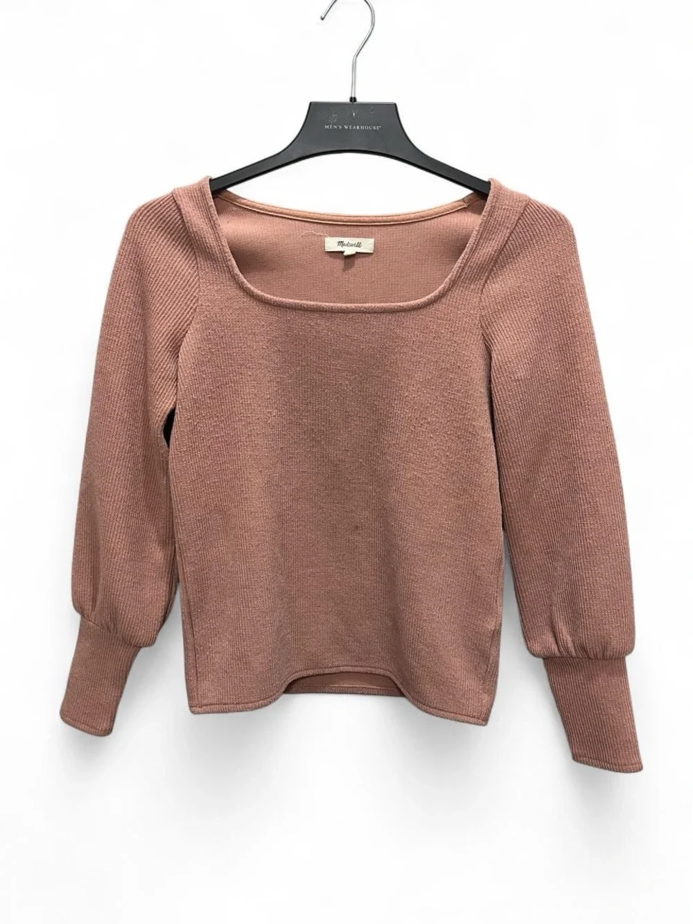 Madewell Pink Fall Boho Cottagecore Knit Cropped Women’s XS Sweater EUC
